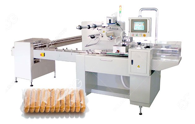 Rotary Pillow Packing Machine for Biscuits 220V
