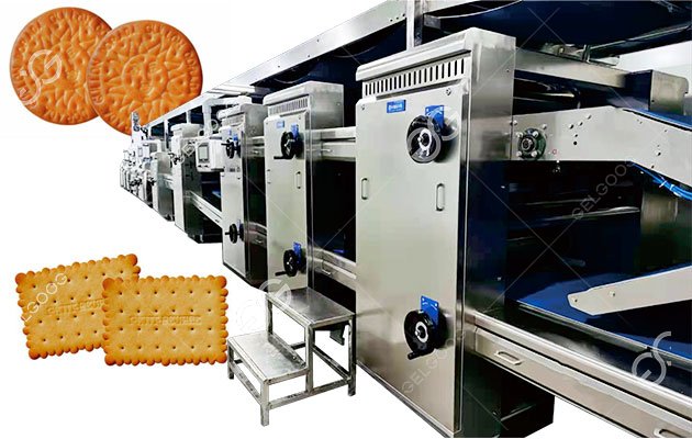 GG-BG1000 Hard Biscuit Production Line Electric/Gas	