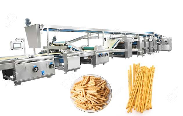 Complete Biscuit Sticks Production Line with Chocolate