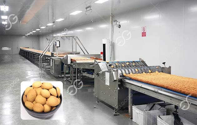 Industrial Egg Biscuit Production Line