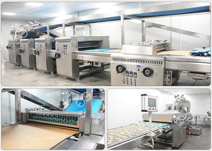 Automatic Tea Biscuits Processing Line